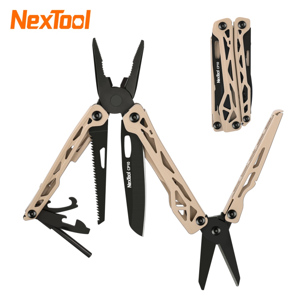Edc Carry Knife - NexTool Camper Tang CP10 12 Functies