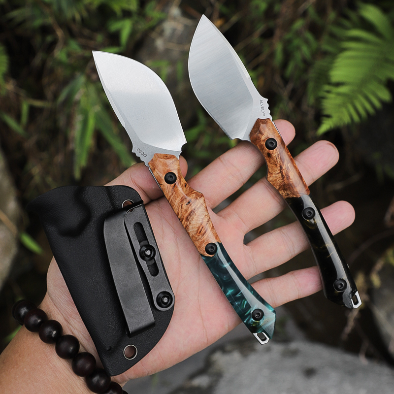 Edc Fixed Blade Deep Carry - DC53 Vaste mesmes, dagelijks draagbaar (EDC)