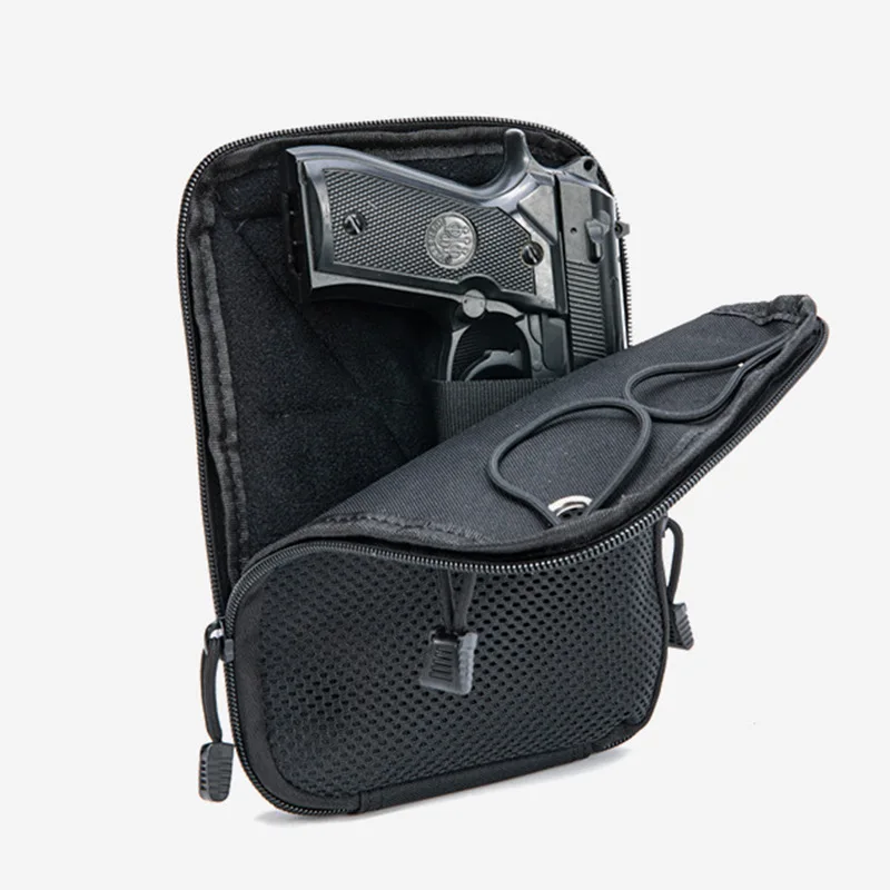 Edc Carry Gun - Molle Tactische Verborgen Pistool Holster Pouch
