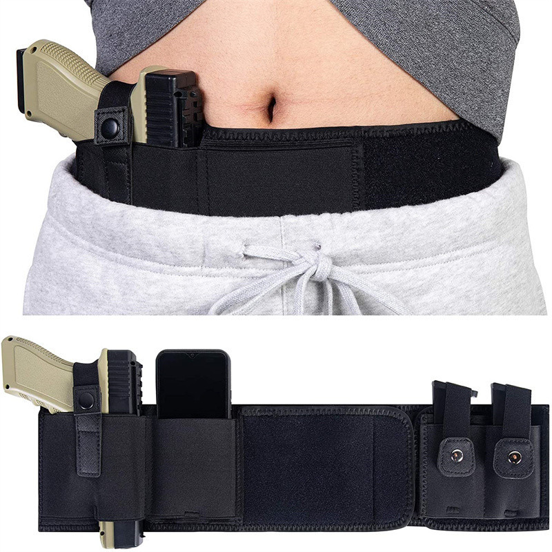 Edc Carry Gun - Buikband Gun Holster Verborgen Carry Tailleband