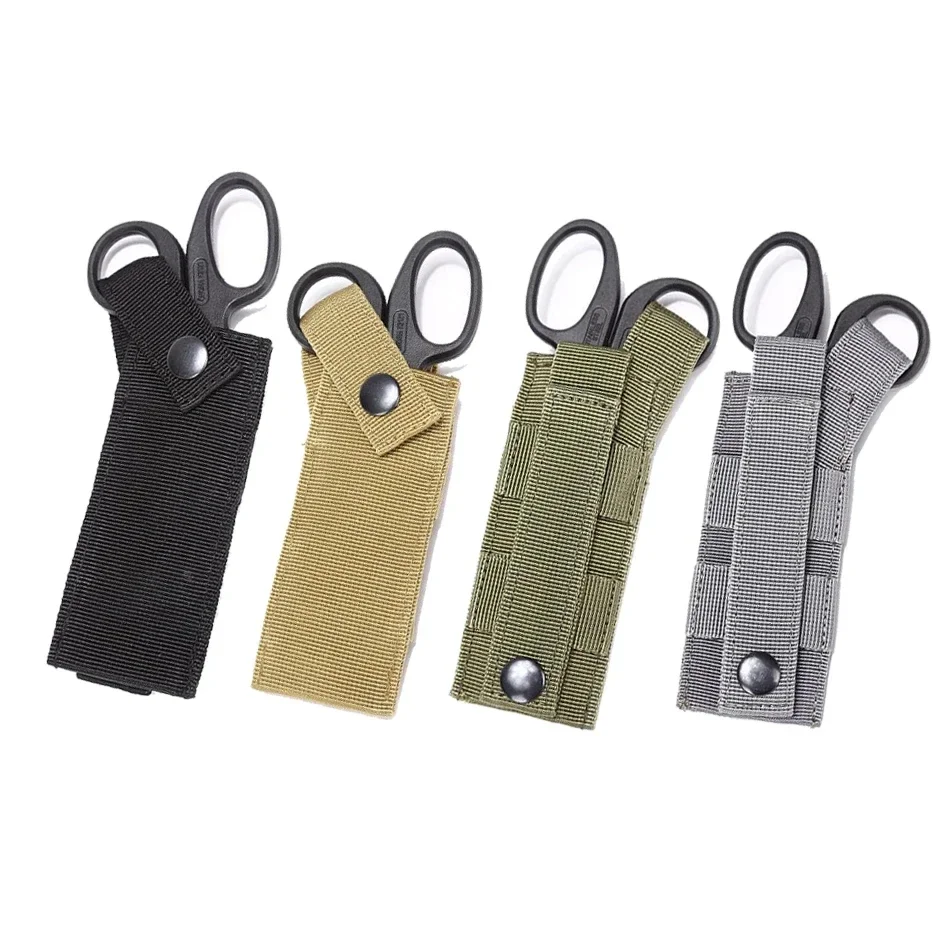 Edc Carry Knife - Tactische Molle Medische Schaar Pouch Zaklamp