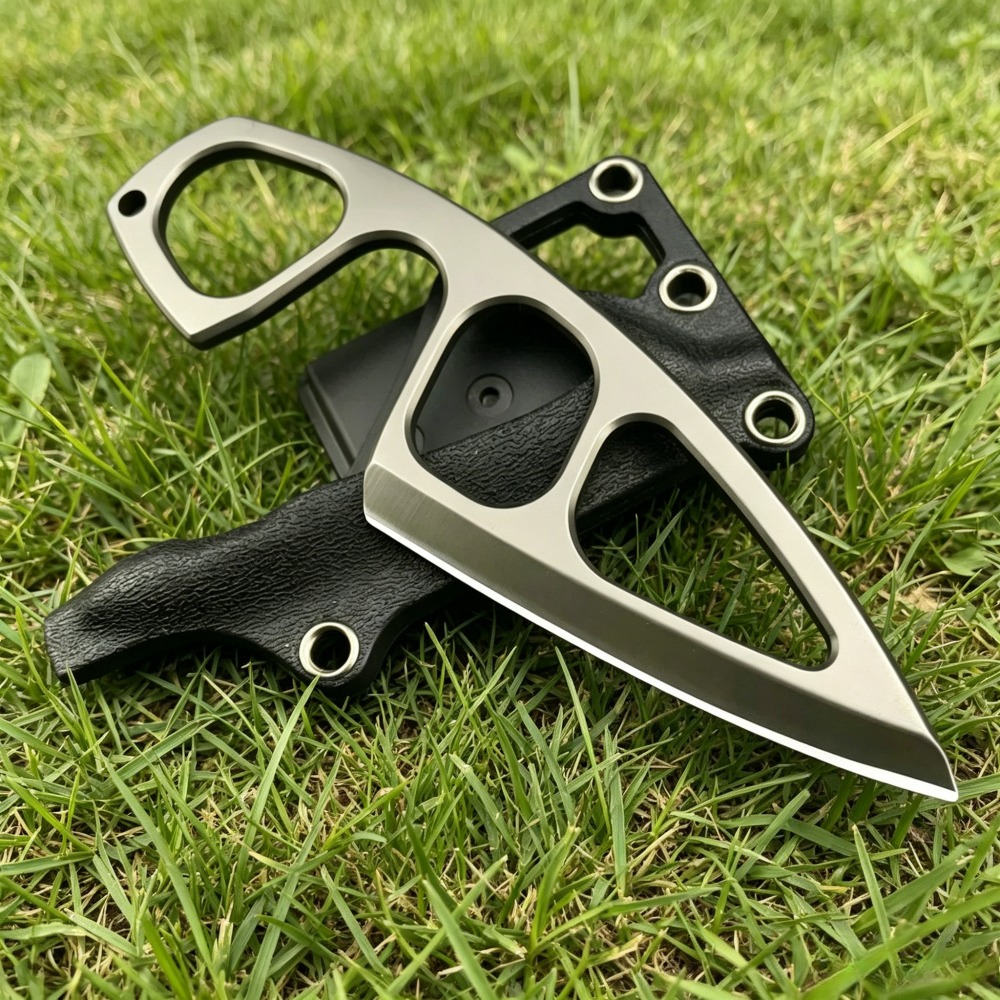 Edc Carry Pocket Knife - Hoogwaardig nekmes met 440C lemmet en