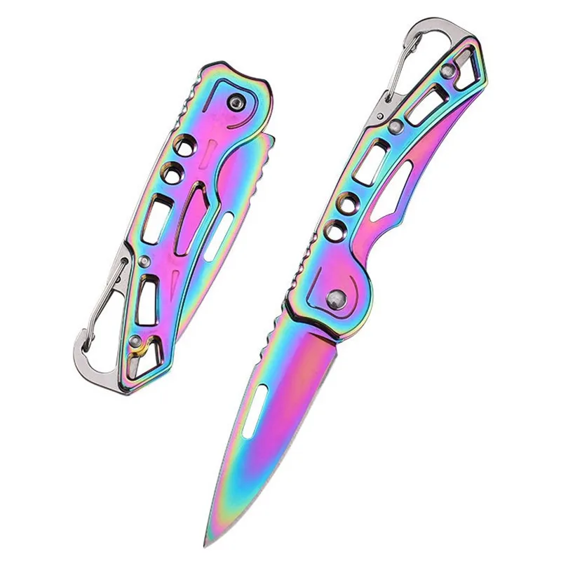 Edc Carry Pocket Knife - Roestvrij staal Anti-body Outdoor Camping Zakmes