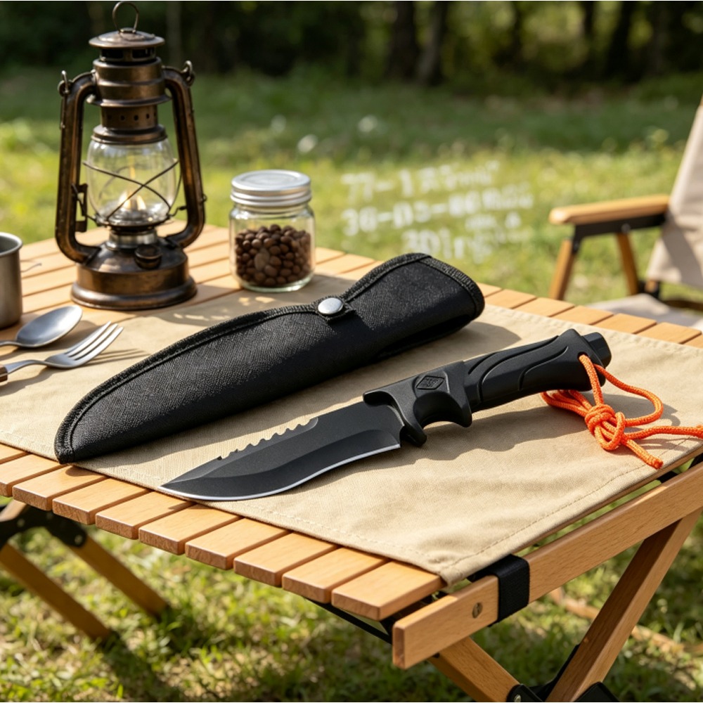 Multifunctioneel kampeer- en s - Edc Fixed Blade Deep Carry recensie en prijs