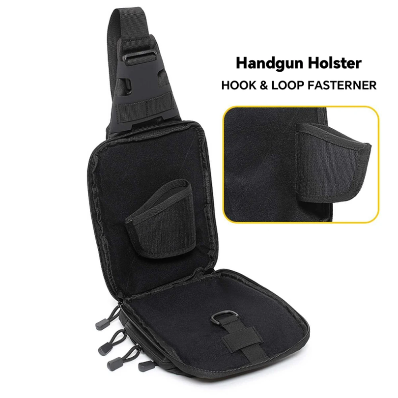 Tactische schoudertas voor ver - Edc Carry Gun recensie en prijs