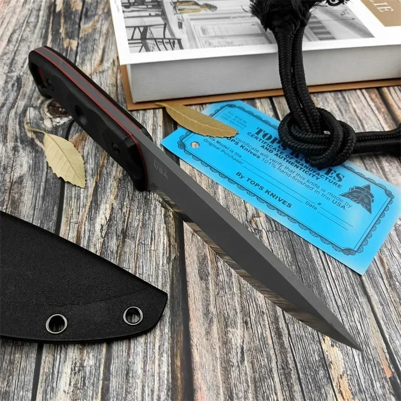 Draagbaar D2 staal vaststaand  - Edc Fixed Blade Deep Carry recensie en prijs