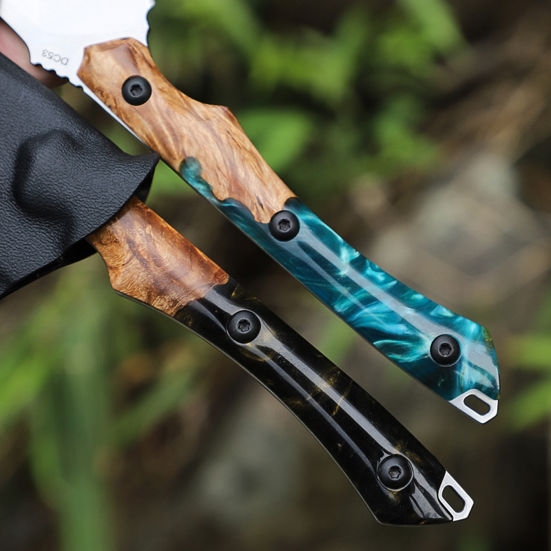 DC53 Vaste mesmes, dagelijks d - Edc Fixed Blade Deep Carry recensie en prijs