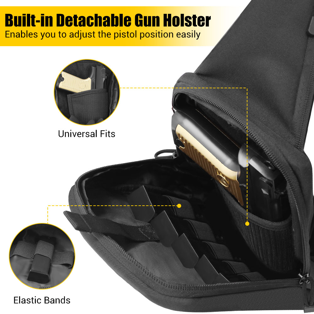 Tactische pistooltas Verborgen - Edc Carry Gun recensie en prijs