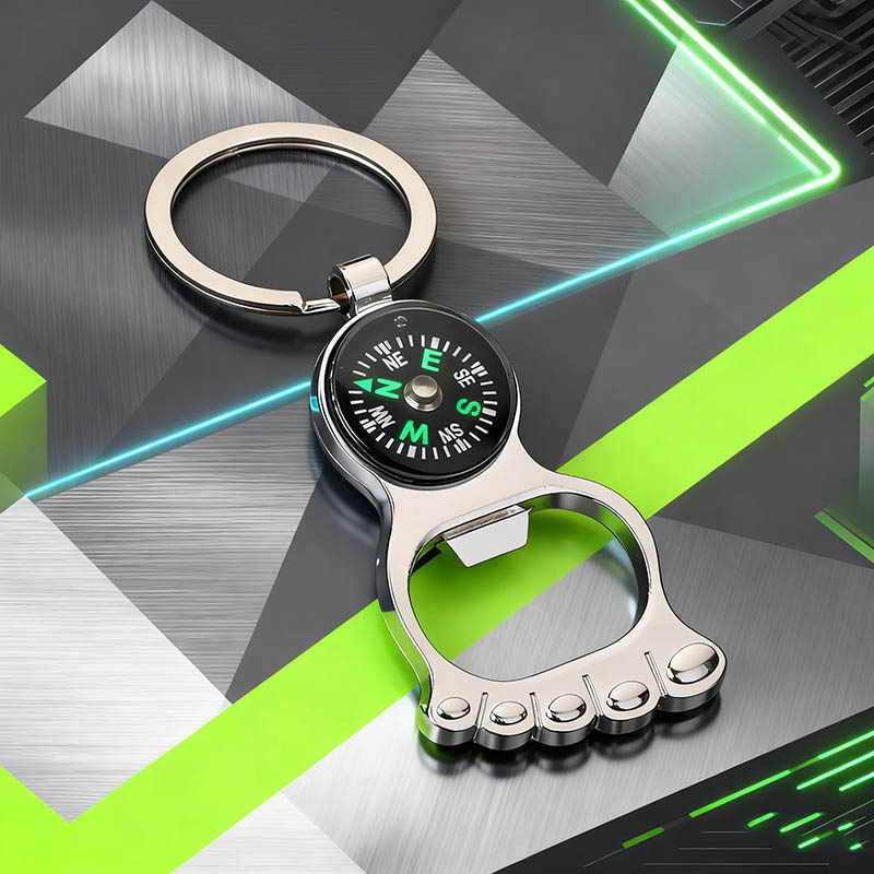 Unieke nautische kompas sleute - Compass Keychain Mini recensie en prijs
