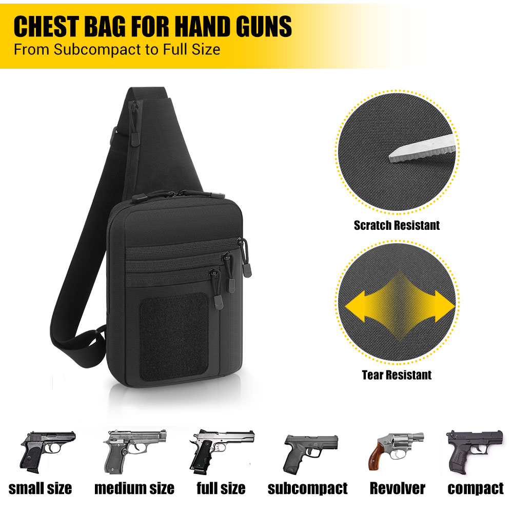 Tactische Pistool Tas Verborge - Edc Carry Pistols recensie en prijs