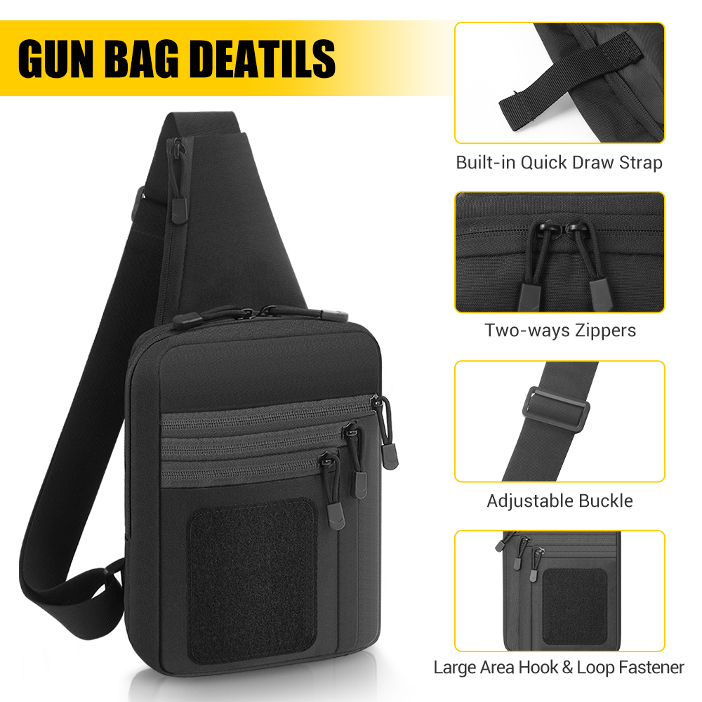 Tactische Pistool Tas Verborge - Edc Carry Pistols recensie en prijs
