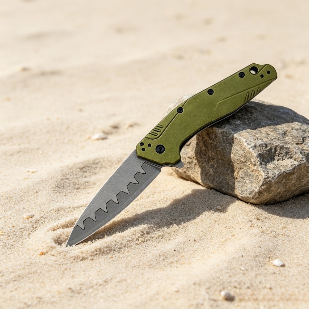 1812 EDC Opvouwbaar zakmes T6  - Edc Carry Pocket Knife recensie en prijs