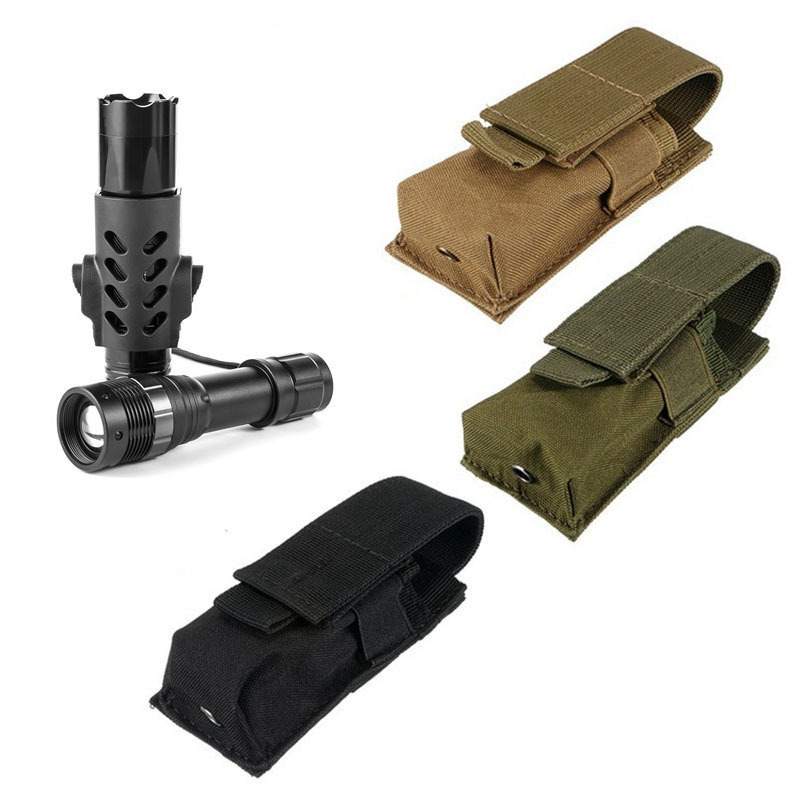 Tactische Molle zaklamp etui,  - Edc Carry Knife recensie en prijs