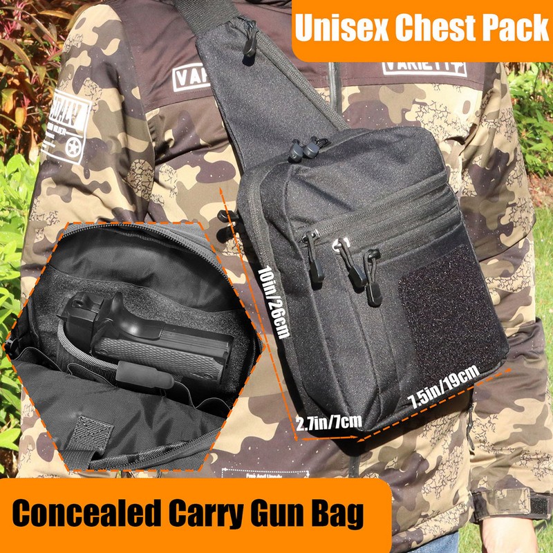 Nieuwe Tactische Borsttas Pist - Edc Carry Gun recensie en prijs