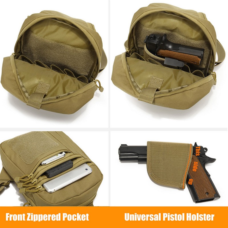Nieuwe Tactische Borsttas Pist - Edc Carry Gun recensie en prijs