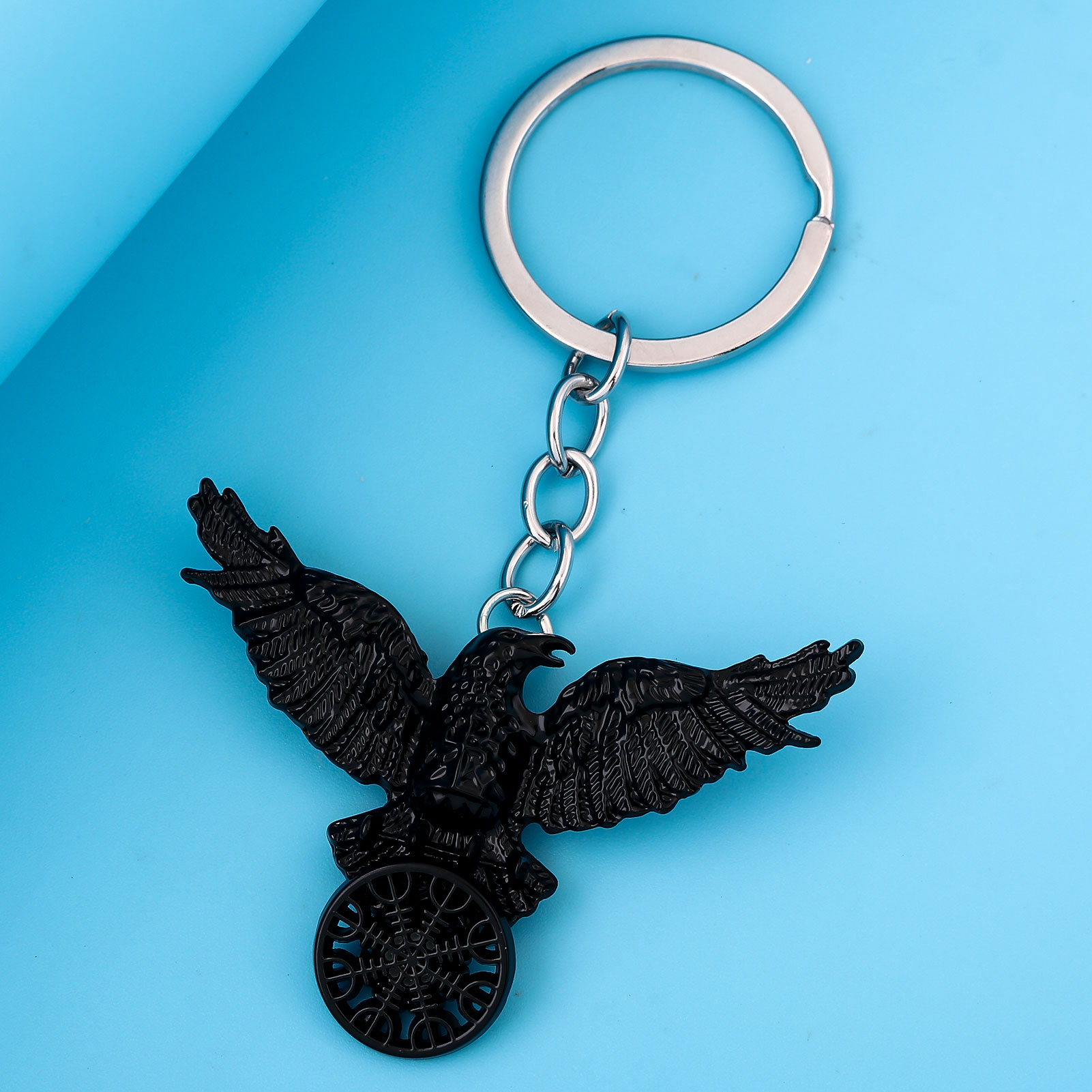 Vintage Viking Black Crow Kett - Compass Keychain Mini recensie en prijs