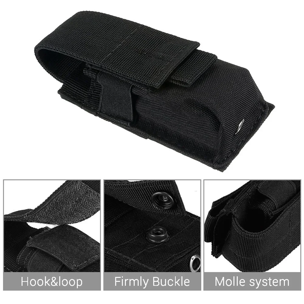 Tactische Molle zaklampzakje 9 - Edc Carry Knife recensie en prijs