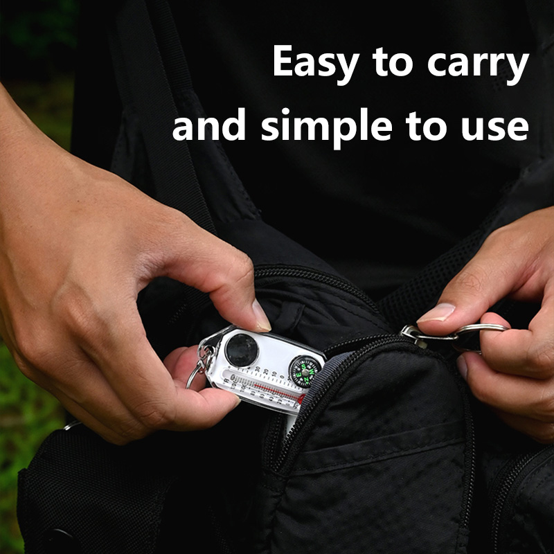 Outdooruitrusting Kompas Therm - Compass Keychain Mini recensie en prijs