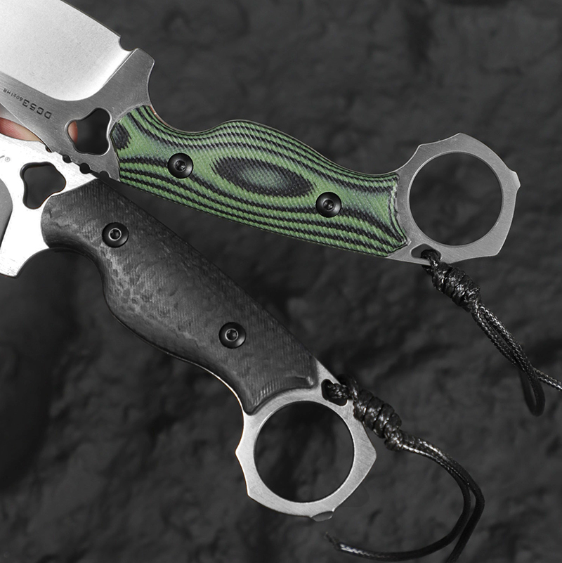 Staalmes met hoge hardheid van - Edc Fixed Blade Deep Carry recensie en prijs