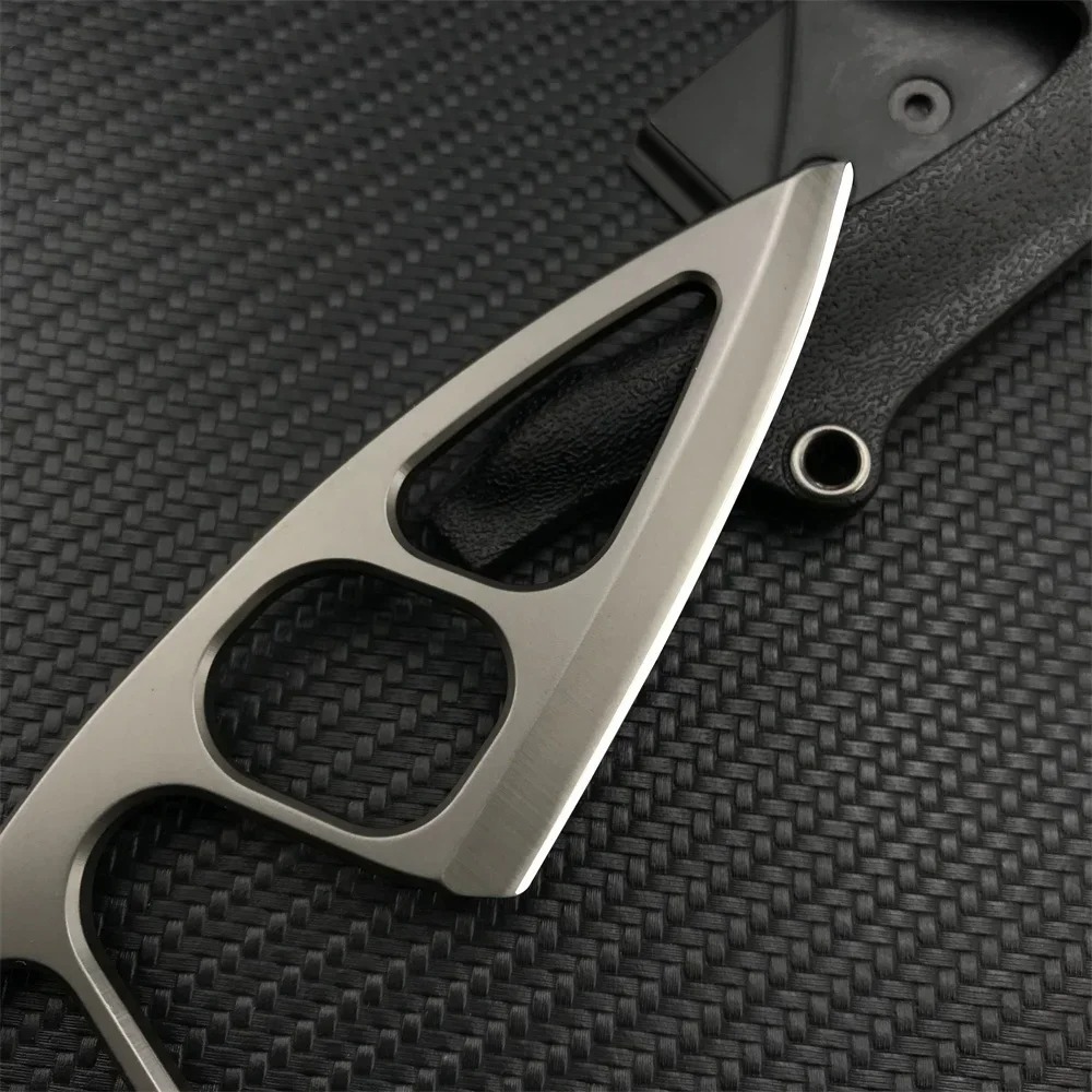 Hoogwaardig nekmes met 440C le - Edc Fixed Blade Deep Carry recensie en prijs