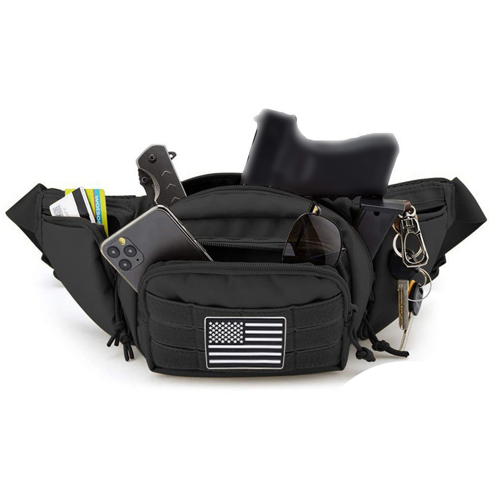 Tactische heuptas pistoolholst - Edc Carry Gun recensie en prijs