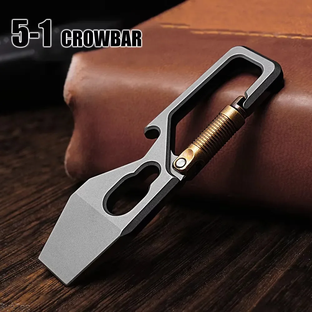 6 cm 5-1 multifunctionele sleu - Titanium Pry Bar recensie en prijs